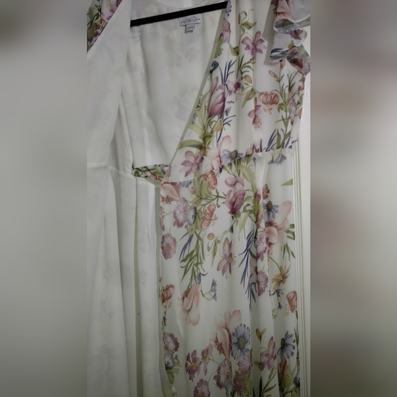 New York and Company High Low Wrap Dress - Picture 9 of 12